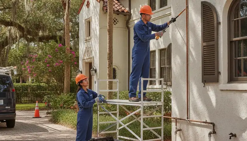 Plumbing repair service in Kissimmee, FL for leaks, pipes, and emergency plumbing fixes
