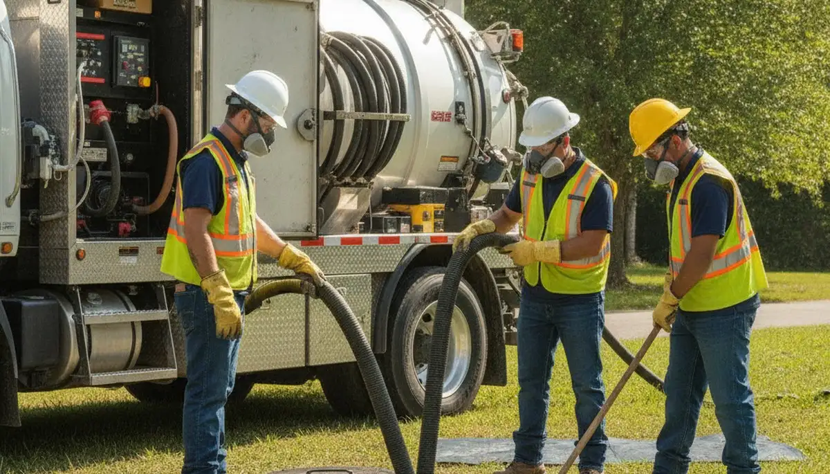 Septic tank cleaning service in Kissimmee, FL for local homes by On Call Plumbers