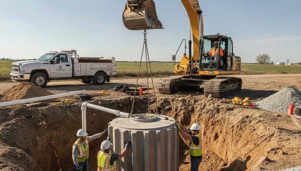 Septic tank installation for Kissimmee, FL homes by On Call Plumbers