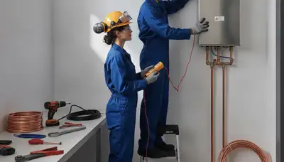 Tankless water heater installation for Kissimmee, FL plumbing repair service